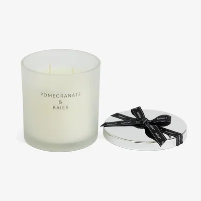 Habitat Habitat Large Candle with Lid - Luxe Pomegranate & Baies