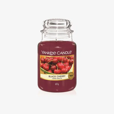 Habitat Yankee Candle Large Jar Candle - Black Cherry