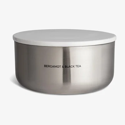 Habitat Habitat Chrome Multi Wick Candle - Bergamot & Black Tea