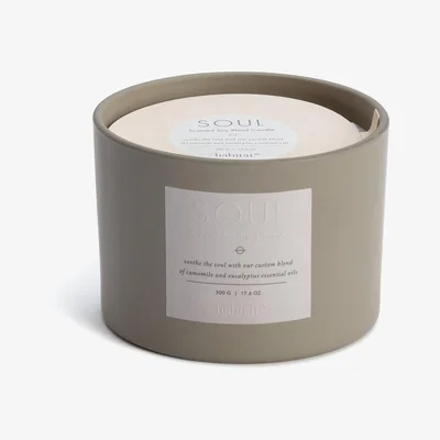 Habitat Habitat Soul Large Candle - Camomile & Eucalyptus
