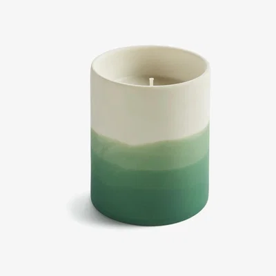 Habitat Habitat Medium Ombre Ceramic Candle - Water Mint & Rose