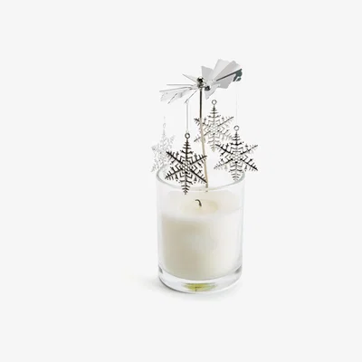 Habitat Habitat Spinning Snowflake Candle