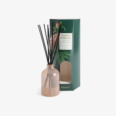 Habitat Habitat 150ml Scented Diffuser - Peony & White Lily