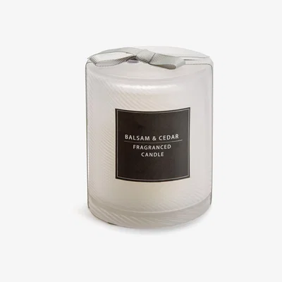 Habitat Habitat Cloche Glass Candle - Balsam & Cedar
