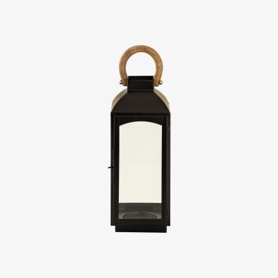 Habitat Habitat Black Finish Medium Lantern
