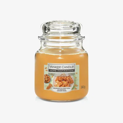 Habitat Yankee Home Inspiration Medium Jar Candle - Caramel Crunch