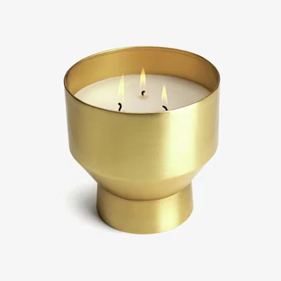 Habitat Habitat Brass Multi Wick Candle - Lilac & Patchouli