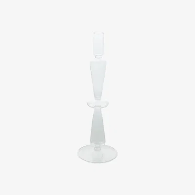 Habitat Habitat Renata Large Glass Dinner Candle Holder
