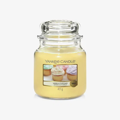 Habitat Yankee Candle Medium Jar Candle - Vanilla Cupcake