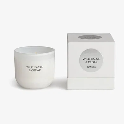 Habitat Habitat Boudoir Boxed Candle - Wild Cassis & Cedar