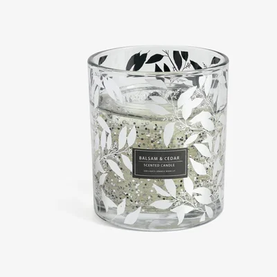 Habitat Habitat Small Lit Gel Candle - Balsam & Cedar