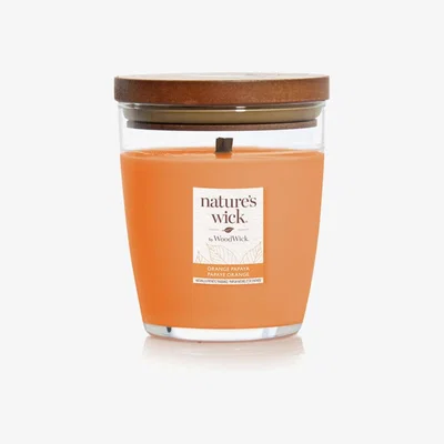 Habitat Nature's Wick Medium Jar Candle with Lid - Orange Papaya