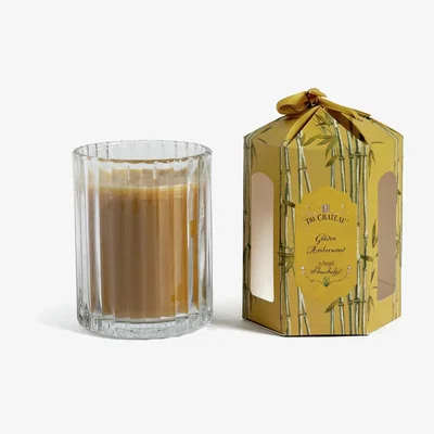 Habitat Habitat Angel Bamboo Boxed Candle - Golden Amberwood