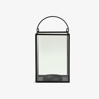 Habitat Habitat Medium Lantern Candle Holder - Black
