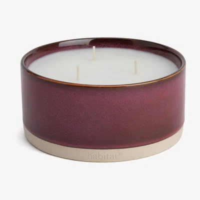 Habitat Habitat Large Ceramic Multi Wick Candle - Fireside & Embers