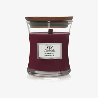 Habitat Woodwick Medium Jar Candle - Black Cherry