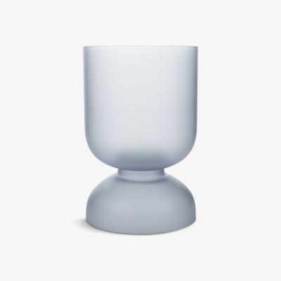 Habitat Habitat Frosted Hurricane Lantern Candle Holder - Blue