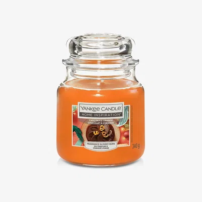 Habitat Yankee Home Inspiration Medium Jar Candle - Chocolate Orange
