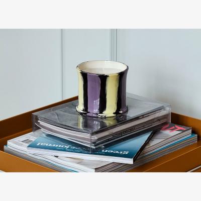 Heal's Hay Stripe Scented Candle Fig Leaf