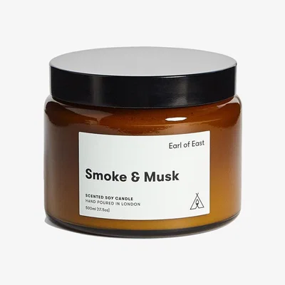 Heal's Earl of East Smoke and Musk Candle 170ml - Heal's UK Furniture