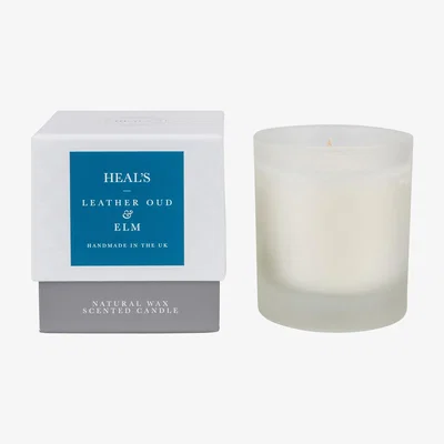 Heal's Heal's Leather Oud and Elm Scented Candle - Heal's UK Furniture