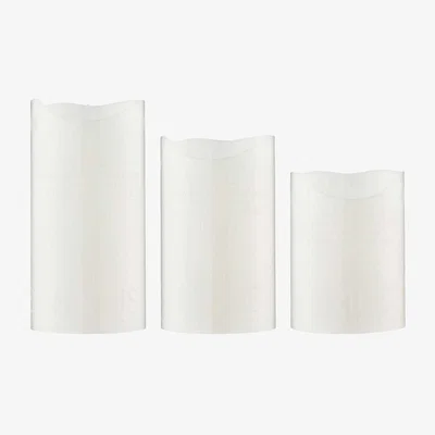 Heal's Sirius Sara LED Indoor Flameless Candle White 10cm