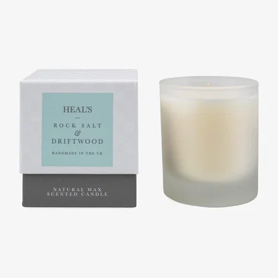 Heal's Heal's Rock Salt & Driftwood Scented Candle - Heal's UK Furniture