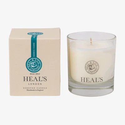 Heal's Heal's Nordic Fjord Scented Glass Candle - Heal's UK Furniture
