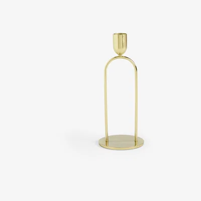 John Lewis John Lewis Steel Elevated Candle Holder