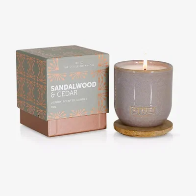 John Lewis The Little Botanical Sandlewood and Cedar Luxury Scented Candle