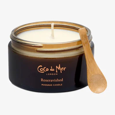 John Lewis Coco de Mer Rose and Sandalwood Massage Candle