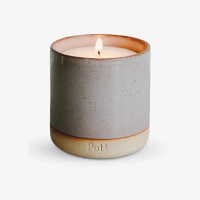 John Lewis Pott Candles Heather Stoneware Tonka Scented Candle, 290g
