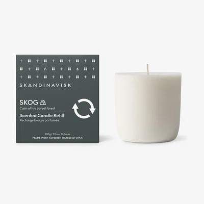 John Lewis SKANDINAVISK Skog Scented Candle Refill, 200g