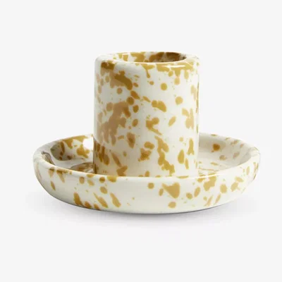 John Lewis John Lewis ANYDAY Splash Candle Holder, Honey