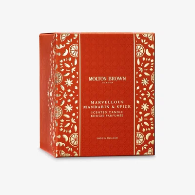 John Lewis Molton Brown Marvellous Mandarin & Spice Signature Scented Candle, 190g