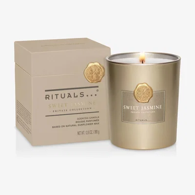 John Lewis Rituals Private Collection Sweet Jasmine Scented Candle, 360g