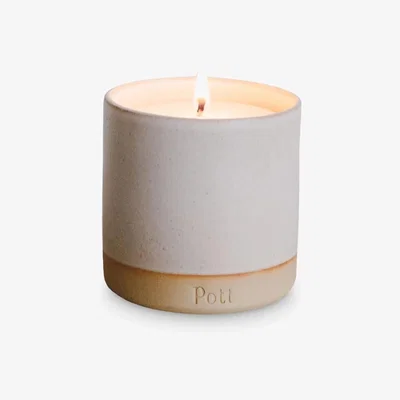 John Lewis Pott Candles Speckle Stoneware Orangery Scented Candle, 290g