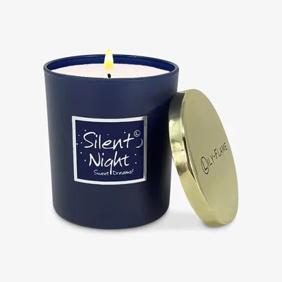 John Lewis Lily-flame Silent Night Jar Scented Candle, 230g