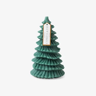 John Lewis Paddywax Cypress & Fir Christmas Tree Scented Candle, 676g