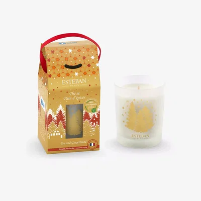 John Lewis Esteban Tea & Gingerbread Scented Candle, 180g