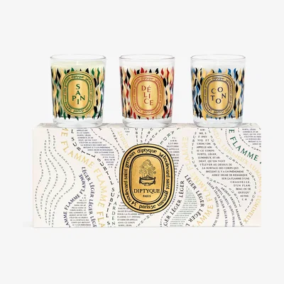 John Lewis Diptyque Limited Edition Scented Candle Trio, 3 x 70g