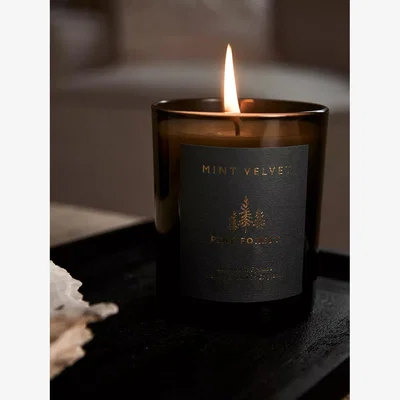 John Lewis Mint Velvet Pine Forest Scented Candle, 220g