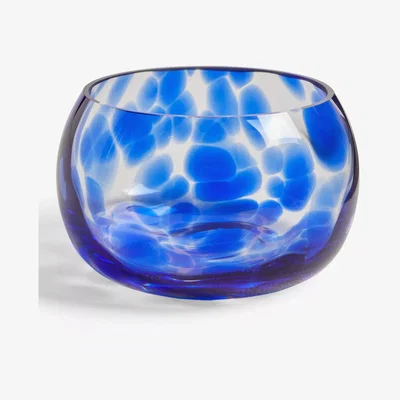 John Lewis John Lewis ANYDAY Splash Tealight Candle Holder, Blue