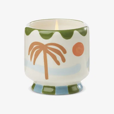 John Lewis Paddywax A Dopo Palm Ceramic Scented Candle, 226g