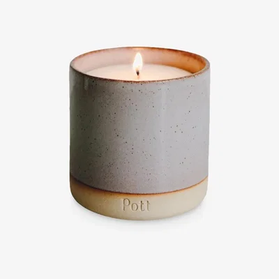 John Lewis Pott Candles Heather Stoneware Eden Scented Candle, 290g