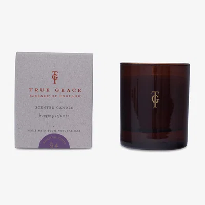 John Lewis True Grace Burlington Smoked Plum Scented Candle, 145g