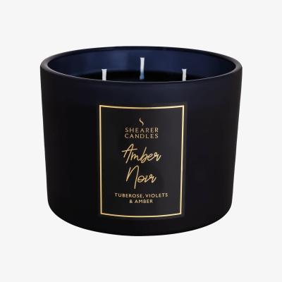 La Redoute Amber Noir Multi Wick Scented Candle