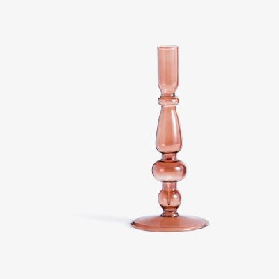 La Redoute Lolita 20cm High Glass Candlestick