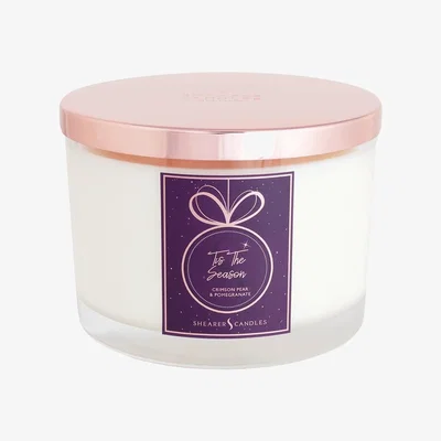 La Redoute Tis' The Season Pear and Pomegranate 3 Wick Candle