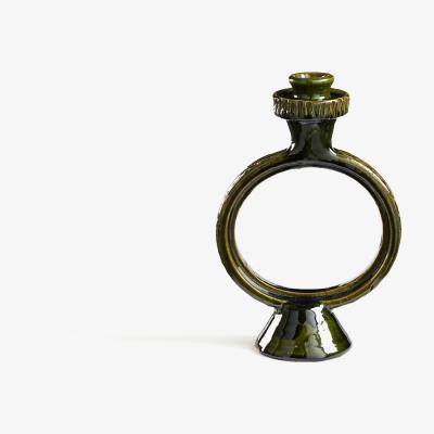 La Redoute Makero 27cm High Terracotta Candlestick